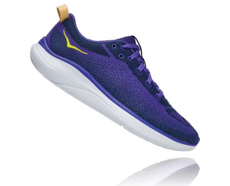 Hoka One One Hupana Flow Mulher - Tenis Caminhada Azuis | PT-PvYxQjK